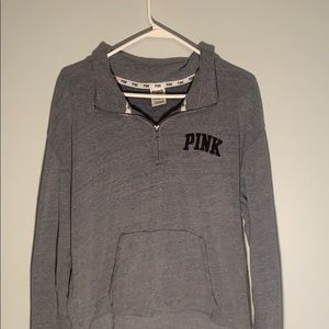 Pink Victoria’s secret zip up